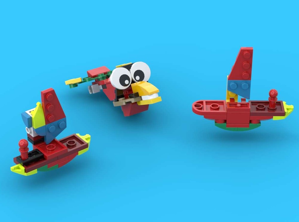 Lego 30581 - Boats and the See Monster