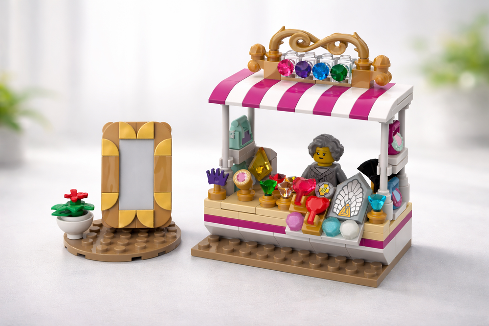 Lego Jewelry Stand
