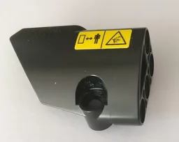 Technic, Panel Fairing # 1 Small Smooth Short, Side A with Warning Sign #2 Pattern (Sticker) - Set 42082