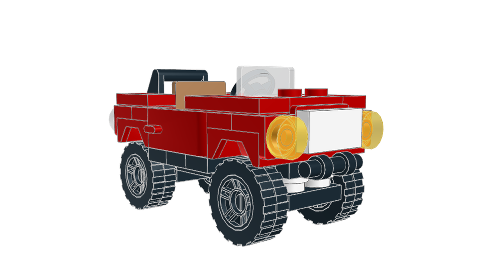 Lego Hill Climb Racer MK1