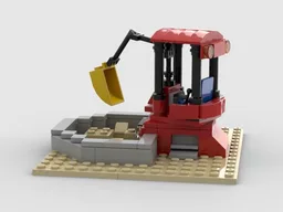 Münzspielbagger Bagger - coin game excavator