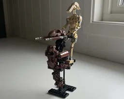 B1 Battle droid with STAP speeder
