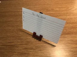 Notecard Holder