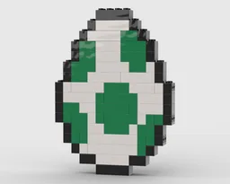 Yoshi Egg Pixel Art