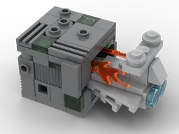 Imperial Star destroyer crushes in Borg cube