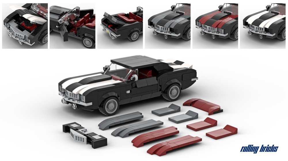 Lego 10304 Chevrolet Camaro Z/28 - Speed Champions