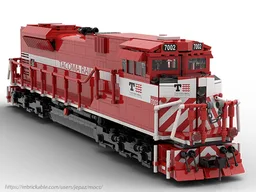 Tacoma Rail TMBL 7002 SD70ACE
