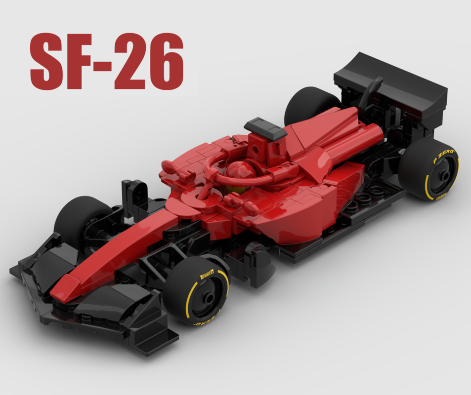 Lego SF-26 F1 Race Car