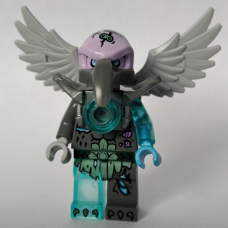 Lego Vornon with Flat Silver Shoulder Armor