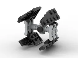 Nanoscale Star Wars TIE Interceptor