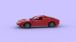 Lamborghini Miura in red