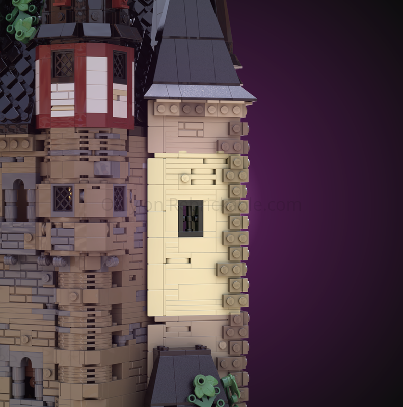 Lego The Dovecote - The Red Falcons' mountain fortress