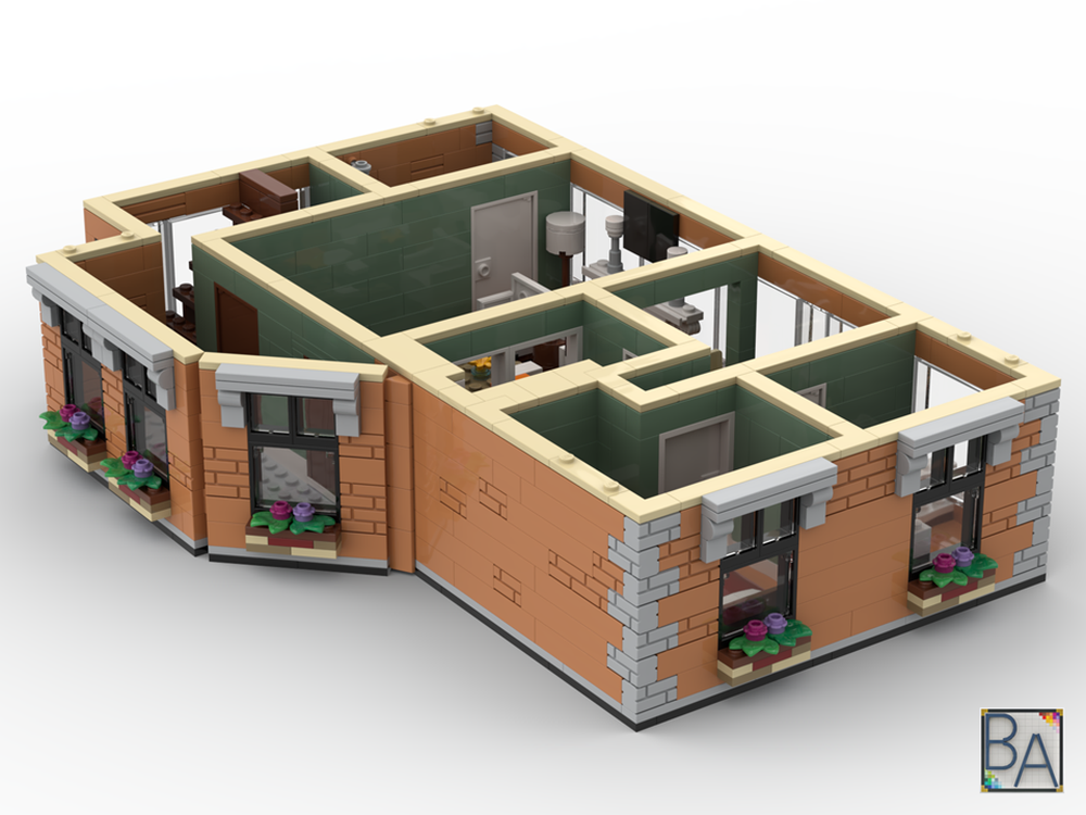 Lego SitComplex - Modern Family - Mitch & Cam's Home