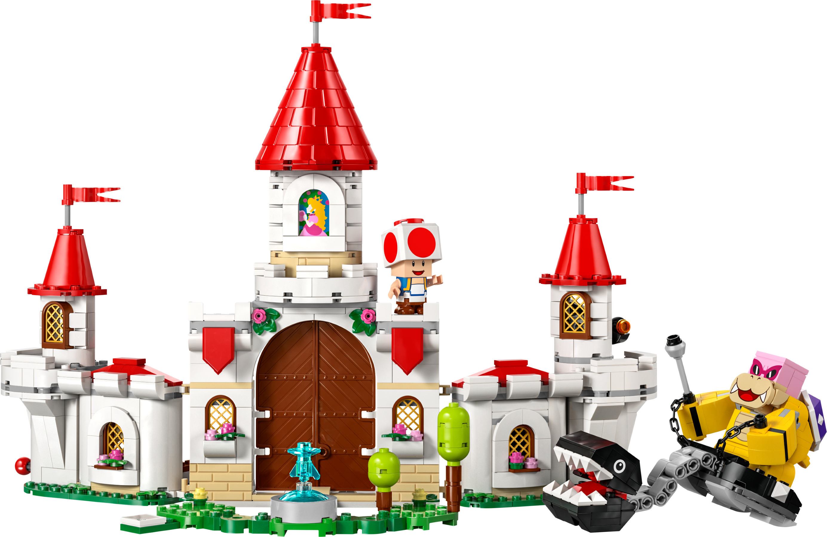 Lego Battle with Roy at Peach's Castle