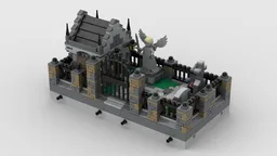 Mini-Medieval-Modulars 41 - "Cemetary"