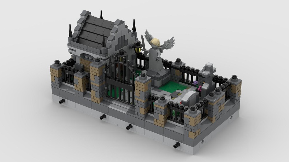 Lego Mini-Medieval-Modulars 41 - "Cemetary"