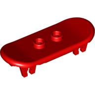 Lego Sports Skateboard with Trolley Wheel Holders / Red