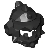 Helmet Angular with Side Holes / Black