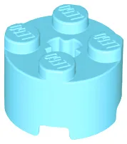 Brick Round 2 x 2 with Axle Hole