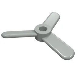 Propeller 3 Blade Small / Light Gray
