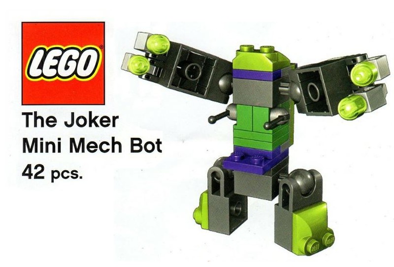 Lego The Joker Mini Mech Bot