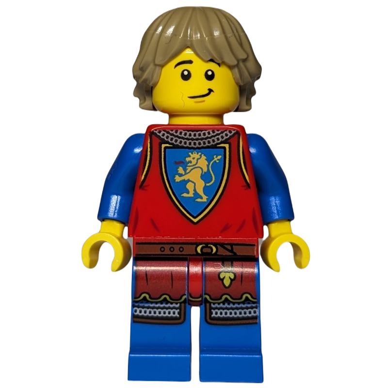 Lego Knight, Dark Tan Hair