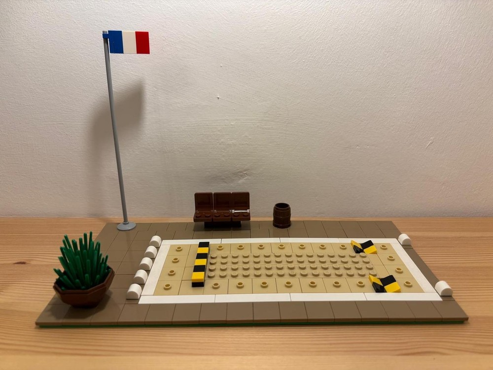 Lego Diorama for 8 wide cars \ Citroen DS family