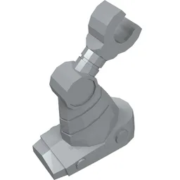 Leg Mechanical, Fishface / Light Bluish Gray