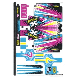 Sticker Sheet for Set 42124-1 / [No Color/Any Color]