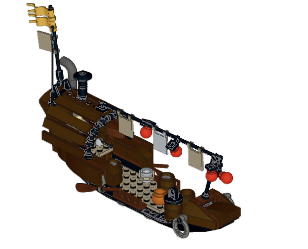 Lego Beer skiff