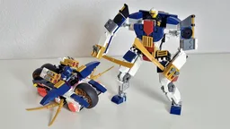71792 Sora's Bike vs. Rapton's Mech