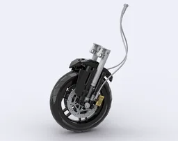 1:8 Motorcycle Front Mudguard