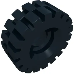 Tyre 21 x 8 Offset Tread Medium