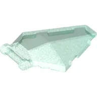 Windscreen 6 x 4 x 1 Hexagonal with Handle / Opal Trans-Light Blue