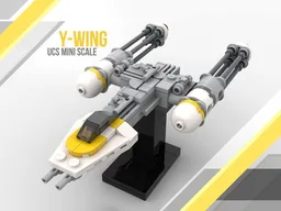 PiXEL-DANs Y Wing UCS Mini-Scale 1:125