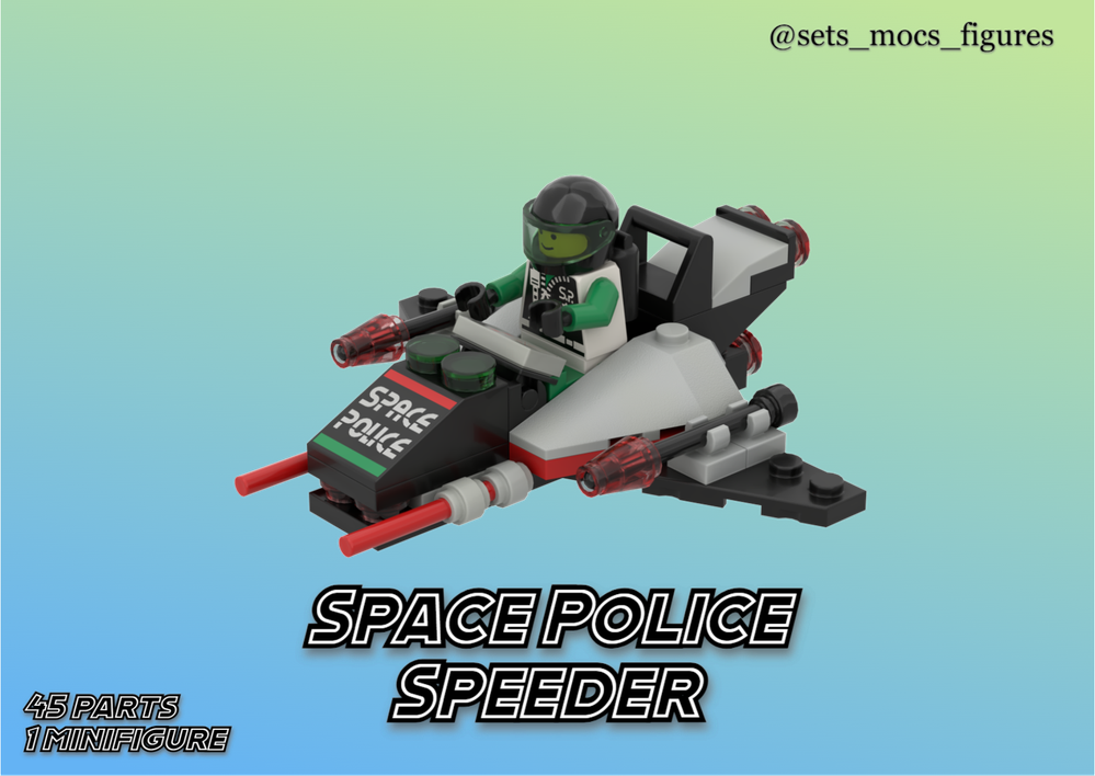 Lego Space Police Speeder