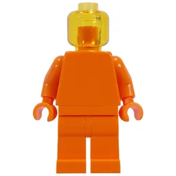 Monochrome, Orange with Trans-Yellow Head