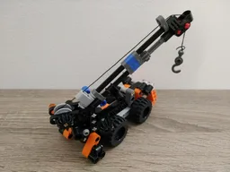Mini Mobile Crane - 9390 alternate build