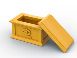 Sealed gold cabinet