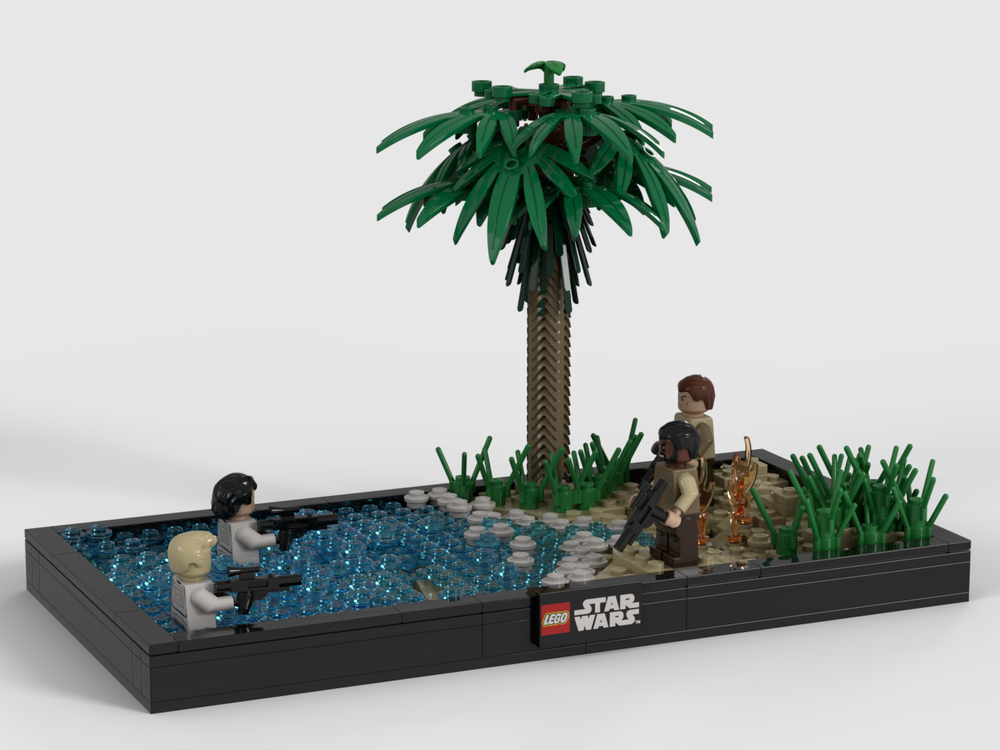 Lego Battle of Scarif