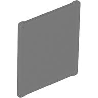 Lego Glass For Frame 1 x 3 x 3 / Trans-Black