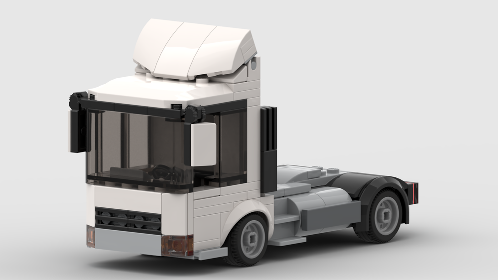 Lego Low entry tractor(low deck)