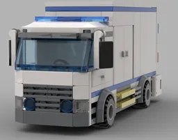 Police Bomb Squad Truck