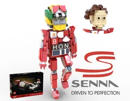 Ayrton Senna for McLaren MP4/4 10330-1 Honda