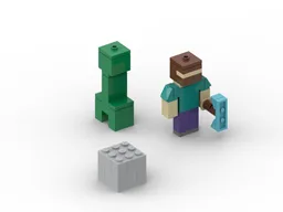 lego mine craft Steve pack