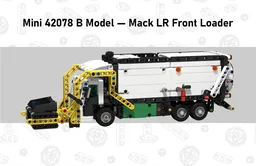 Mini 42078 B - Mack LR Front Loader
