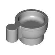 Lego Equipment Cup / Teacup / Light Bluish Gray