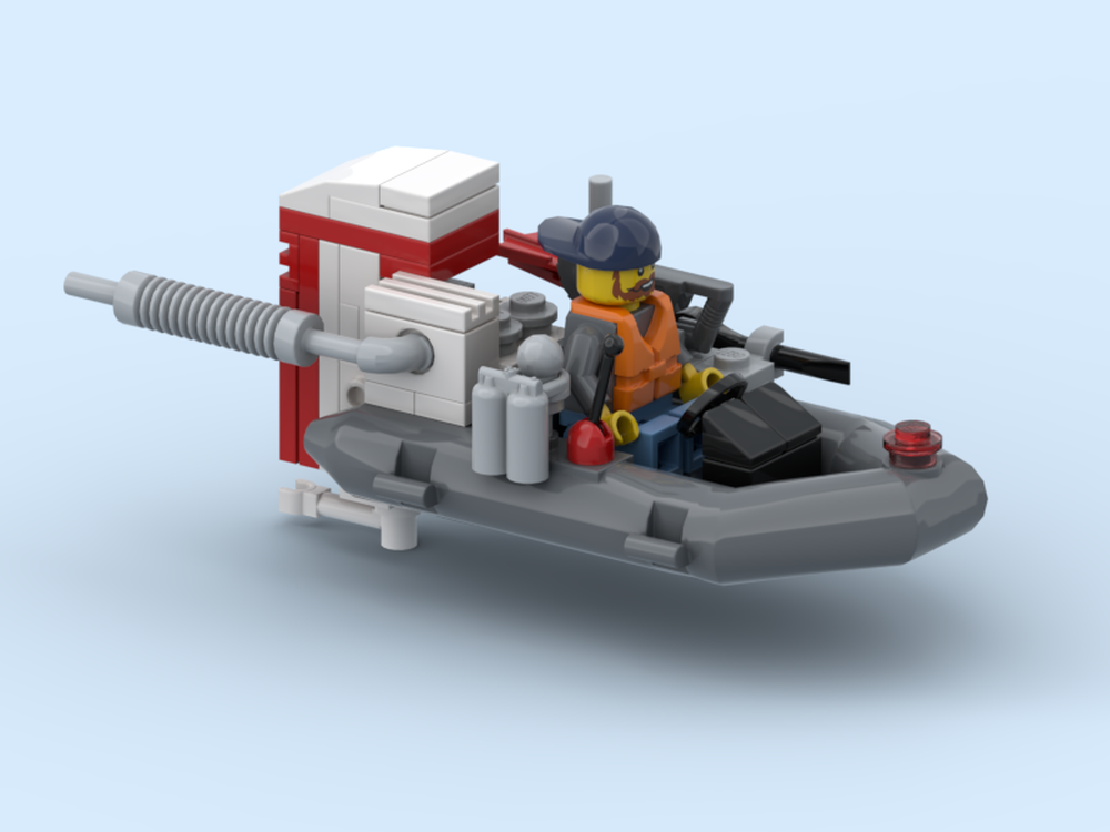 Lego Mini Rescue Boat