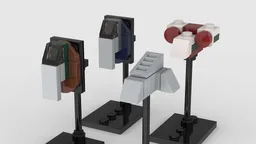 1:1455 Fett Starships: Slave I, Slave II, Jaster's Legacy
