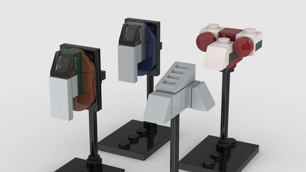 Lego 1:1455 Fett Starships: Slave I, Slave II, Jaster's Legacy